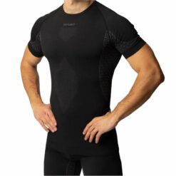 Alternative view of Koszulka Spaio Breeze Męska K/R Black/Gray