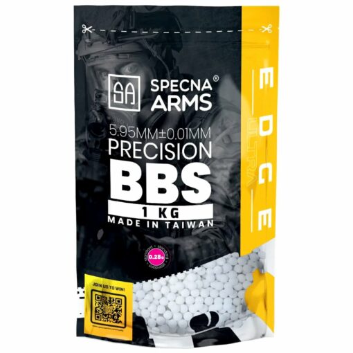 Kulki ASG Specna 0,28g Edge Ultra Bio 1kg Białe