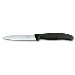 Nóż Gładki 10cm Czarny Victorinox