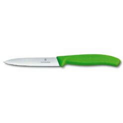 Nóż Gładki 10cm Zielony Victorinox