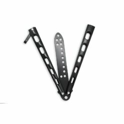 Nóż N431 Kandar Motylkowy Motylek Czarny Ćwiczebny Balisong