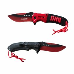 Nóż N82 Czerwony z Sznurowaniem
