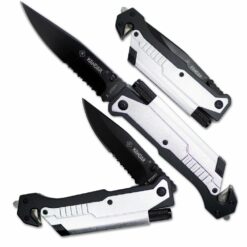 Nóż NS Kandar JM-K16 Srebrny Piła