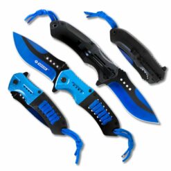 Nóż NS23 Niebieski z Sznurowaniem