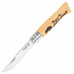 Nóż Opinel Animalia Oak Buffalo Bizon 08