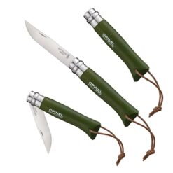 Nóż Opinel Brelok Colorama Kit No. 8 Khaki