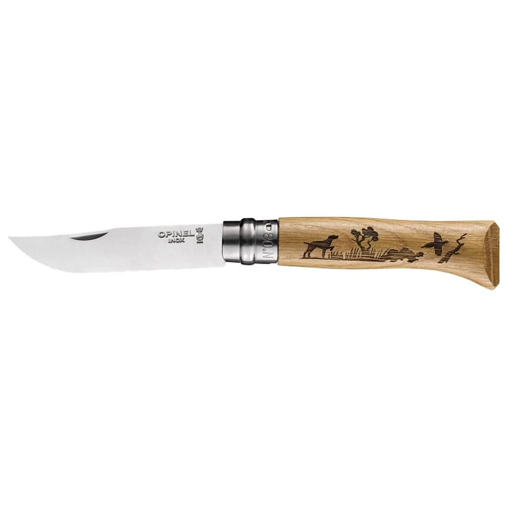 Nóż Opinel Inox nr 08 Animalia Dog Pies
