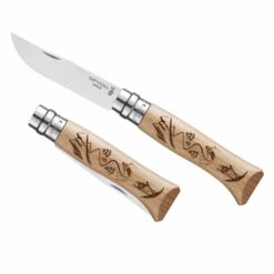Nóż Opinel Inox nr 08 Engraved Skiing