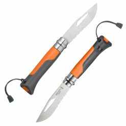 Alternative view of Nóż Opinel Inox nr 08 Outdoor Blister Orange