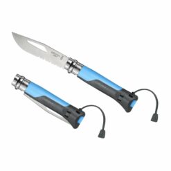 Nóż Opinel Inox nr 08 Outdoor Blue