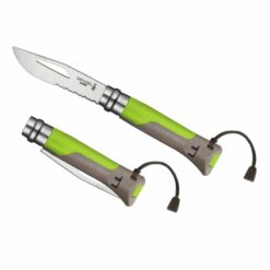 Nóż Opinel Inox nr 08 Outdoor Earth-Green