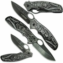 Nóż Składany N273 Kandar Wilk Trop Klips