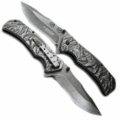 Nóż Składany N567 Kandar Niedźwiedź Trop Klips