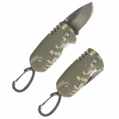 Nóż Składany z Karabińczykiem Mil-Tec Digital