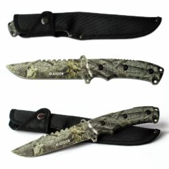 Nóż Stały N202 Kandar Full Tang Forest Camo