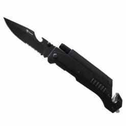 Nóż Taktyczny Ratowniczy Foxter Etui Krzesiwo Piła