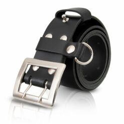 Alternative view of Pas Oficerski Skórzany Czarny