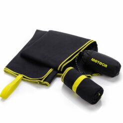 Ręcznik Plażowy Basenowy Meteor Czarny