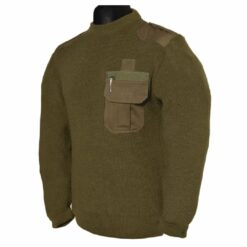 Sweter Mundurowy Olive