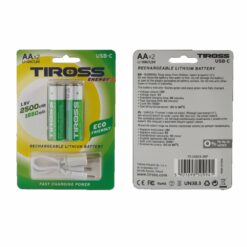 Akumulator Bateria Tiross R6 AA Ładowalna 2szt