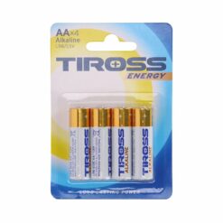 Baterie Tiross Energy Alkaline AA LR6 1,5V 4 szt.