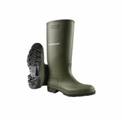 Buty Kalosze Dunlop Pricemastor Zielono-Czarne