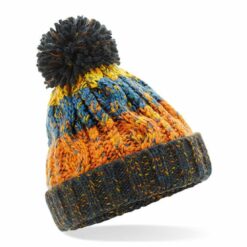 Czapka Zimowa Morowo z Pomponem Junior Retro Blues