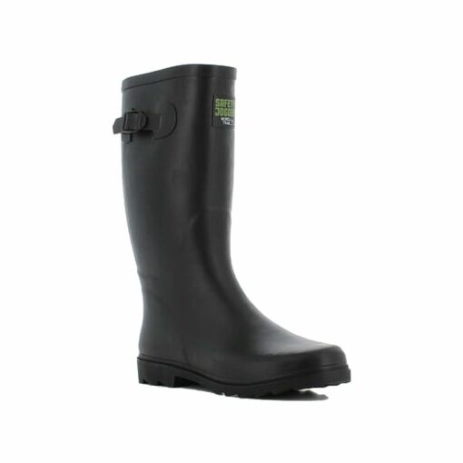 Kalosze Wysokie Safety Jogger Grass Black