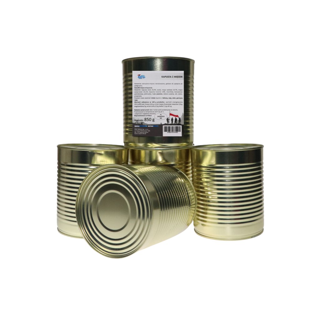 Kapusta z mięsem 850g