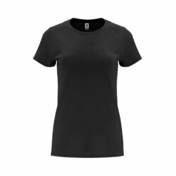 Koszulka Bawełniana Morowo Damska Czarna