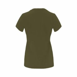 Koszulka Bawełniana Morowo Damska Olive