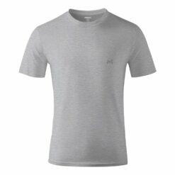 Koszulka Morowo Premium Logo Męska Jasny Szara