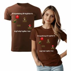 Koszulka z Nadrukiem Grzybiarz Unisex