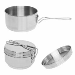 Menażka 3cz. Stal Nierdzewna Helikon