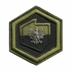 Plakietka Haftowana Znaczek Godło Gaszona