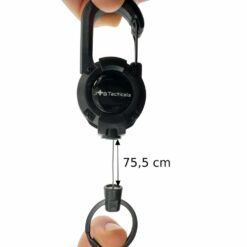 Retraktor Smycz 75cm JB01 JB Tacticals Czarny