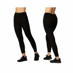 Spodnie Spaio Merino Damska Czarna