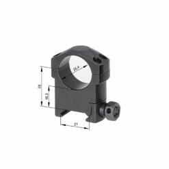 Wysokie Pierścienie Montażowe 25,4mm V. Optics