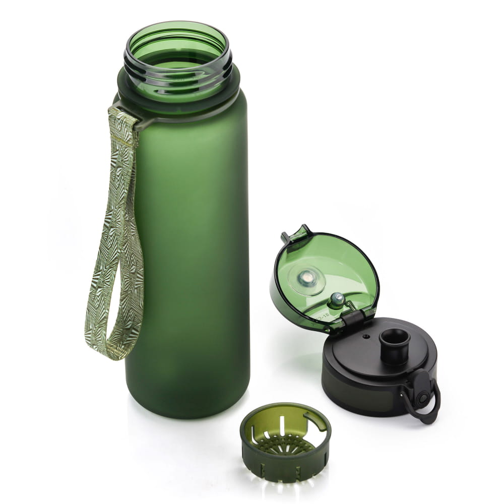 Bidon Sportowy Meteor 500 ml Ciemnozielony