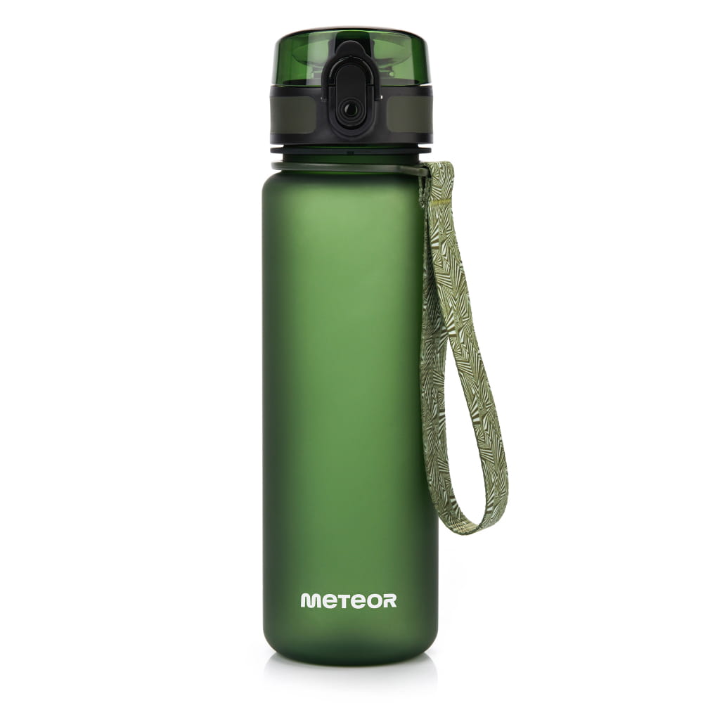 Bidon Sportowy Meteor 500 ml Ciemnozielony