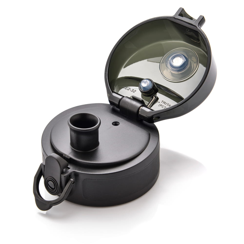 Bidon Sportowy Meteor 500 ml Czarny/Biały