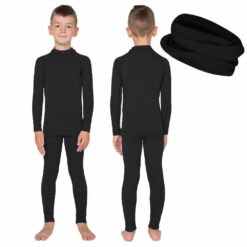 Dziecięca Bielizna Termoaktywna Meteor Czarna