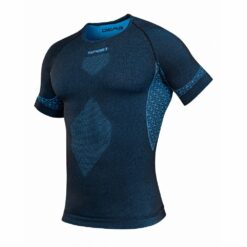 Koszulka Spaio Breeze Męska K/R Black/Blue