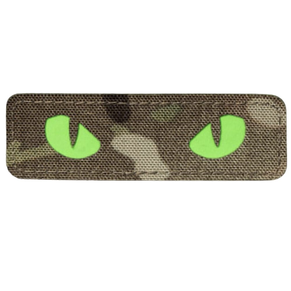 Naszywka M-Tac Cat Eyes Laser Multicamo Green GID