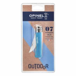 Nóż Opinel Colorama nr 07 Cyan Blue Blister