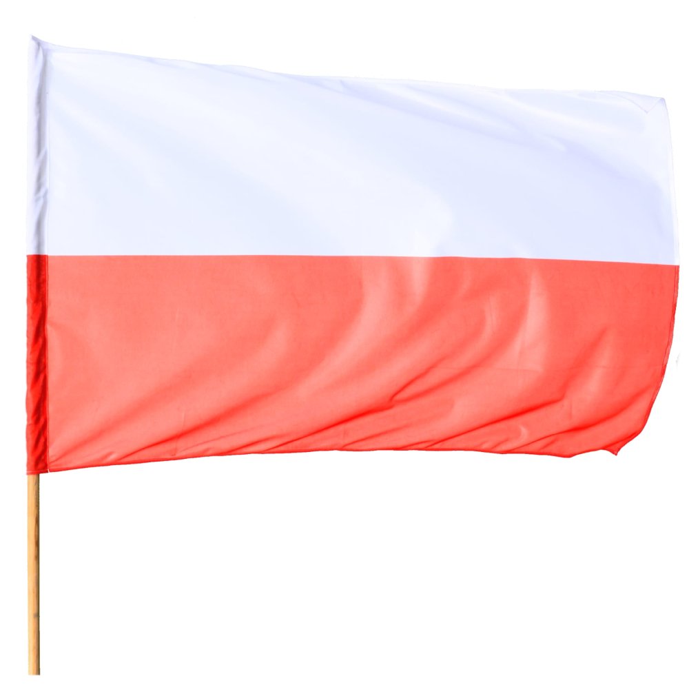 Flaga Polski Drukowana 120x75cm