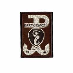 Plakietka Haasta Haft Baon Bartkiewicz