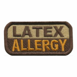 Plakietka Morowo Latex Allergy