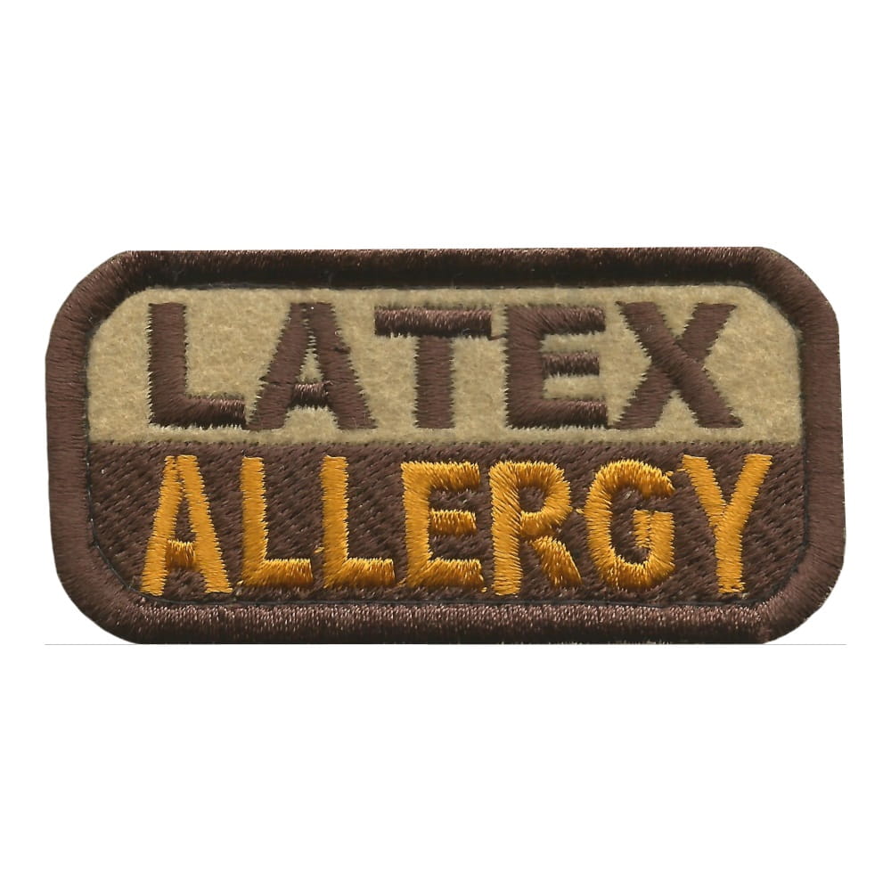 Plakietka Morowo Latex Allergy