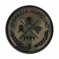 Plakietka Polowa Horyzont PL Woodland Ripstop Rzep